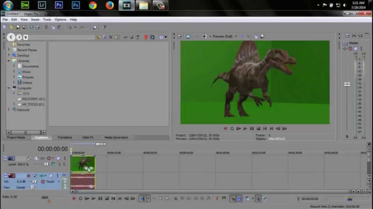 Chroma key with sony vegas video editing software free download